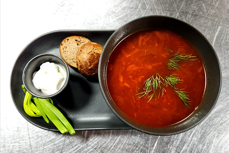 Борщ с говядиной