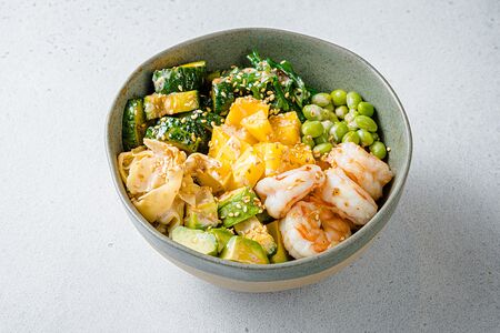 Поке с креветкой 