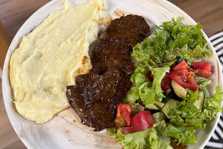 Медальоны с пюре