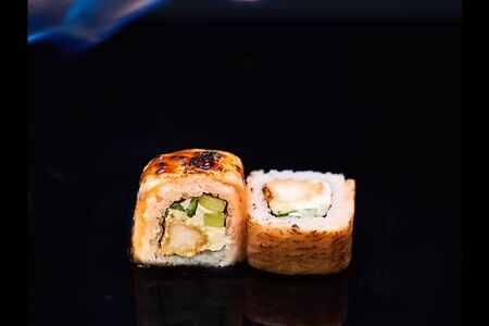 Ролл Нежный с семгой