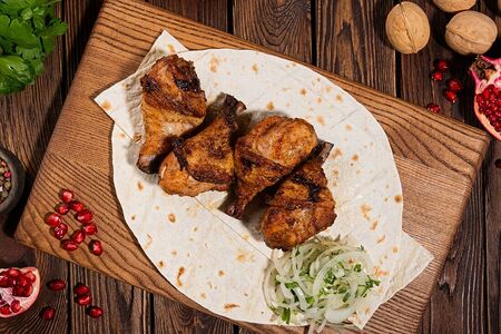 Шашлык из куриных ножек