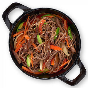 Соба с говядиной