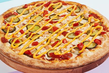 Чизбургер пицца 25 см