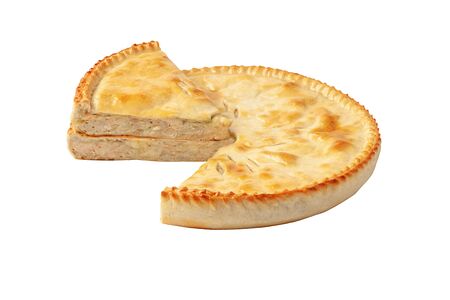 Фирменный пирог с нежным куриным филе