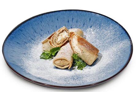 Блинчики с творогом