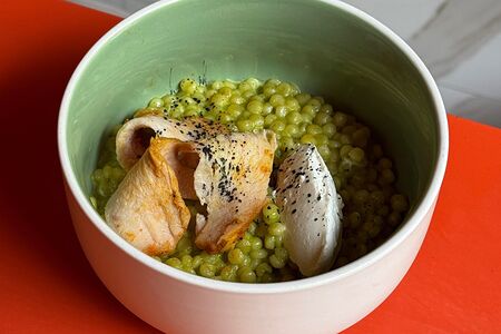 Птитим с цыпленком