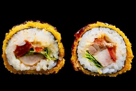 Жареный ролл Цезарь кимчи (8 шт.)