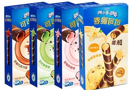 Вафельные трубочки Oreo Wafer Roll 