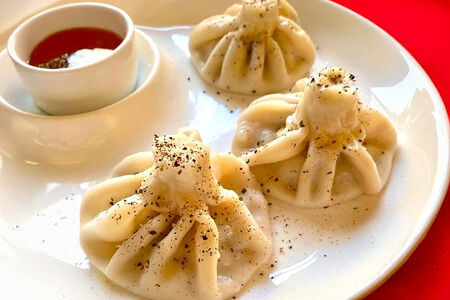 Хинкали домашние с говядиной