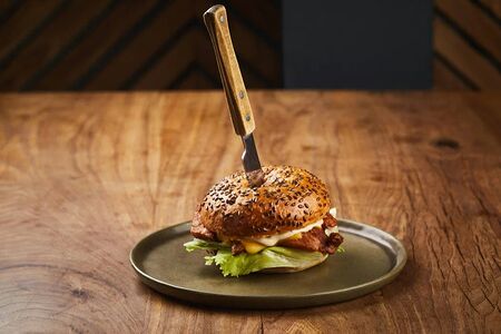 Бургер куриный