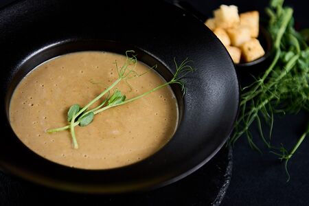 Крем-суп из белых грибов