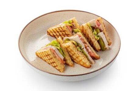 Тостики с курочкой