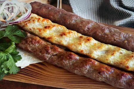 Люля-кебаб из свинины