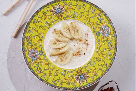 Каша рисовая на коровьем молоке