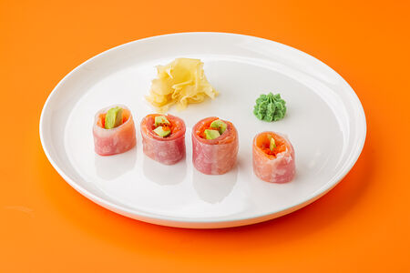 Сашими Ролл с лососем и тунцом