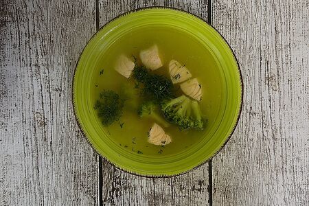 Ушица с форелью