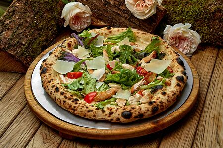 Пицца цезарь 25 см