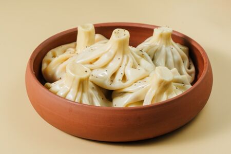 Хинкали с бараниной