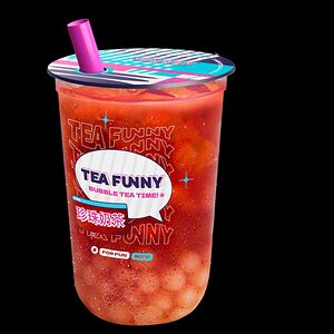 Чай фруктовый Вишня-Ежевика с кусочками клубники S