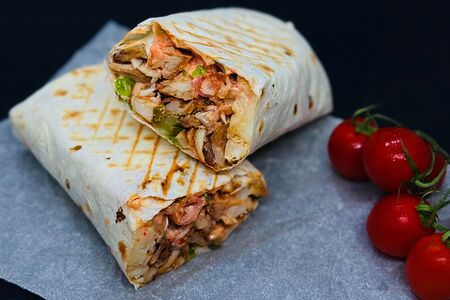 Шаурма с беконом