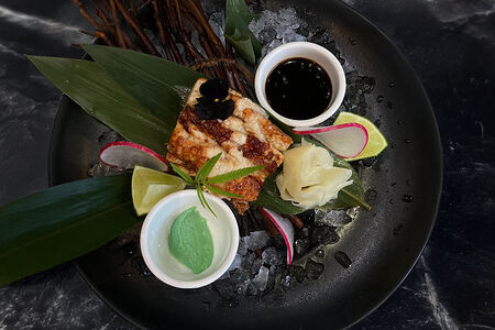 Сашими из угря