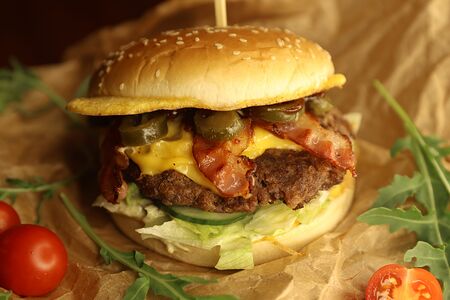 Очень важный гусь с беконом