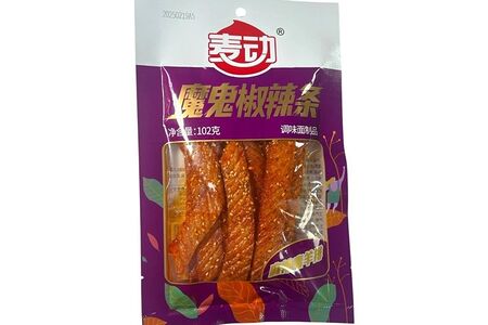 Соевая закуска с кунжутом Super Wild Pepper Куриные крылышки (супер острый вкус)