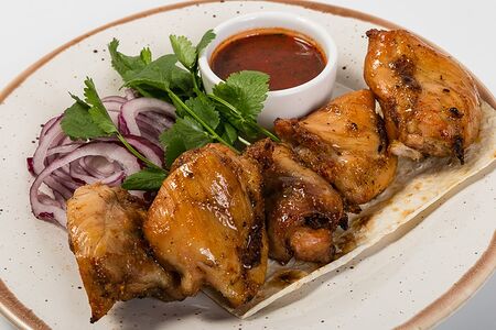 Мцвади из курицы