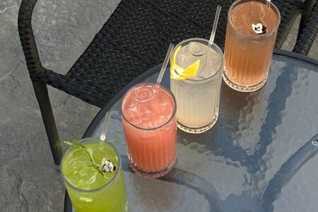 Лимонад Ежевика-фиалка 