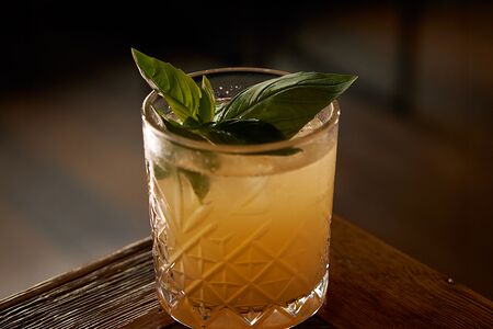 Лимонад Ананас-базилик 