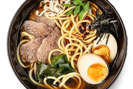 Суп Сёю рамен с говядиной