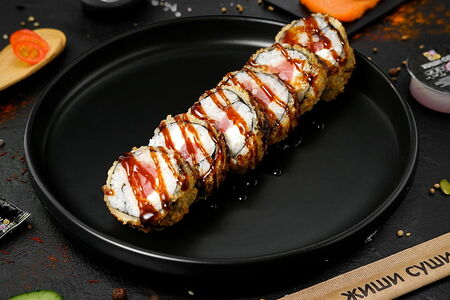 Горячий ролл с тунцом