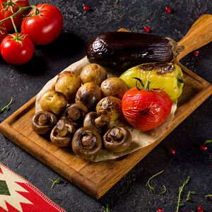 Ассорти овощей на мангале