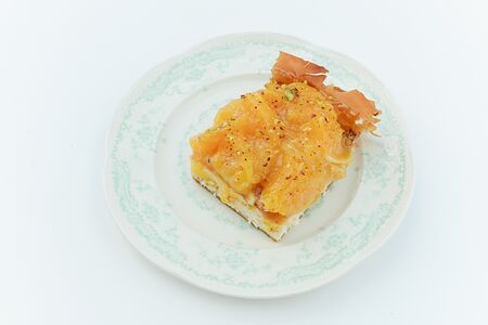 Греческий чизкейк с апельсином