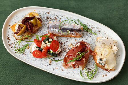 Сет мини-брускетт