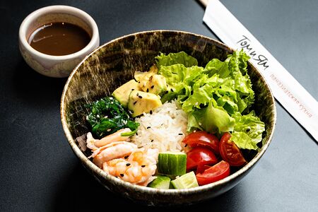 Поке с креветкой