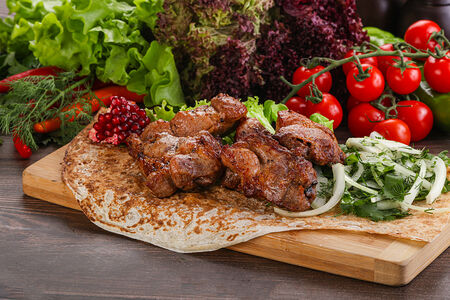 Шашлык из свиной шейки