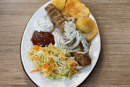 Сет №5 с люля из свинины и курицы