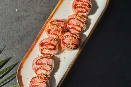 Запеченная Филадельфия с креветкой