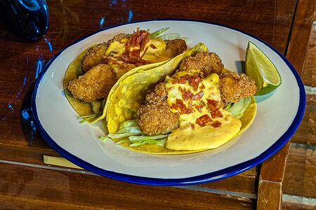 Тако с куриными стрипсами