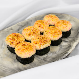 Запеченный ролл с креветкой