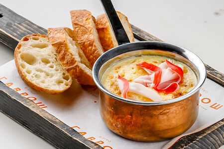 Жюльен с камчатским крабом