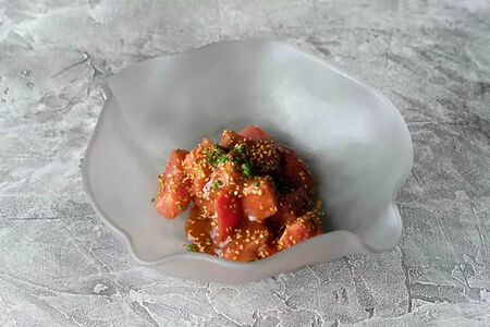 Севиче из тунца с томатами