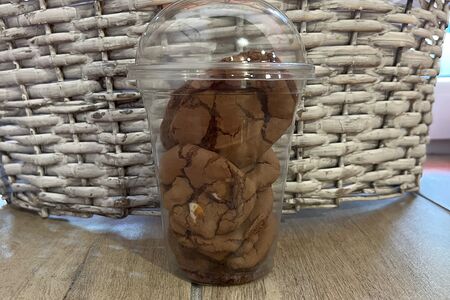 Печенье шоколадное в стаканчике 