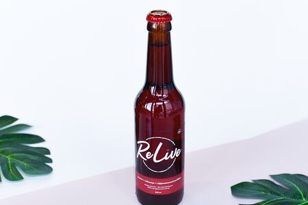 Комбуча ReLive на ройбуше (Вишня + гибискус + африканский ройбуш)