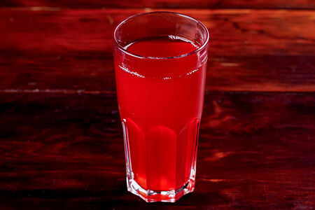 Домашний клюквенный морс