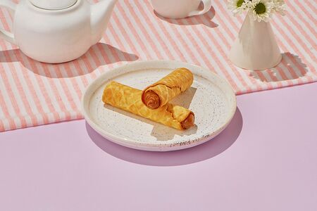 Трубочка со сгущенкой