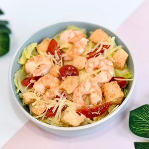 Цезарь-боул с креветками