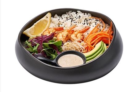 Боул с креветкой