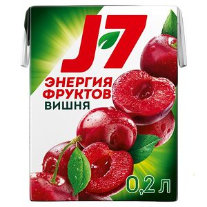 Сок J7 Вишня (200 мл)